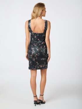 Neo Noir - Ririn Flower Sequins dress