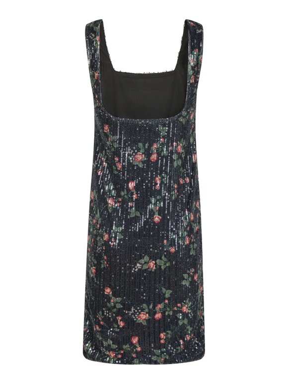 Neo Noir - Ririn Flower Sequins dress