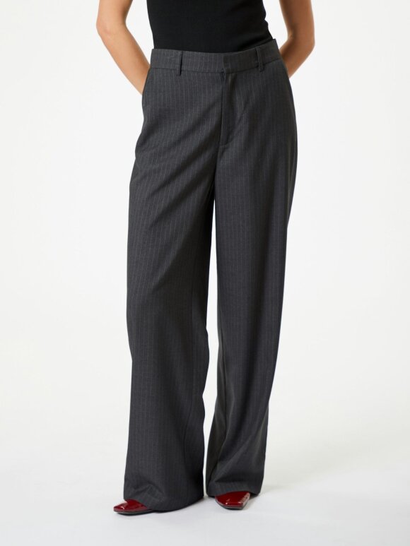 Neo Noir - Emmet Pinstripe Pants Antracit