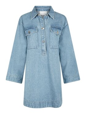 Neo Noir - Paras Denim Dress Smoke Blue