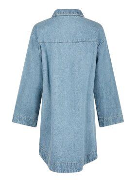 Neo Noir - Paras Denim Dress Smoke Blue