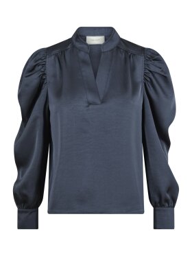 Neo Noir - Rosslyn Heavy Sateen Blouse