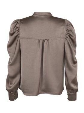 Neo Noir - Rosslyn Heavy Sateen Blouse