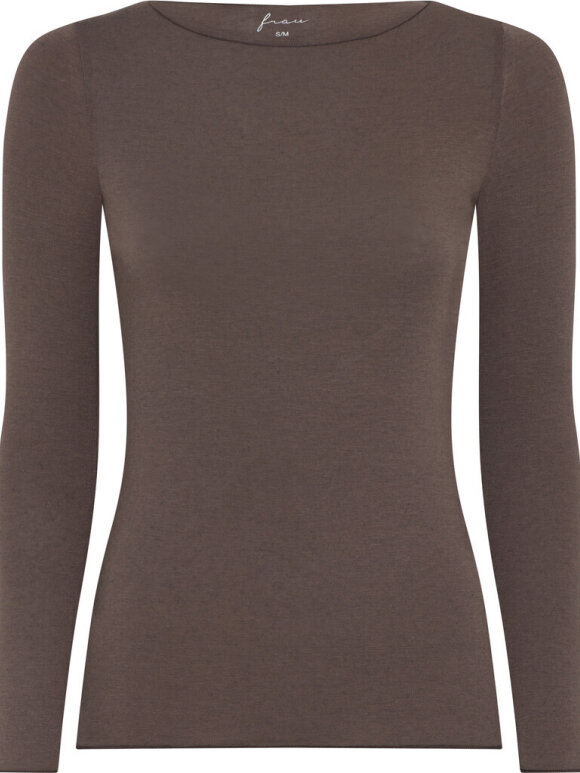 FRAU - Lima Cashmere ls boatneck top