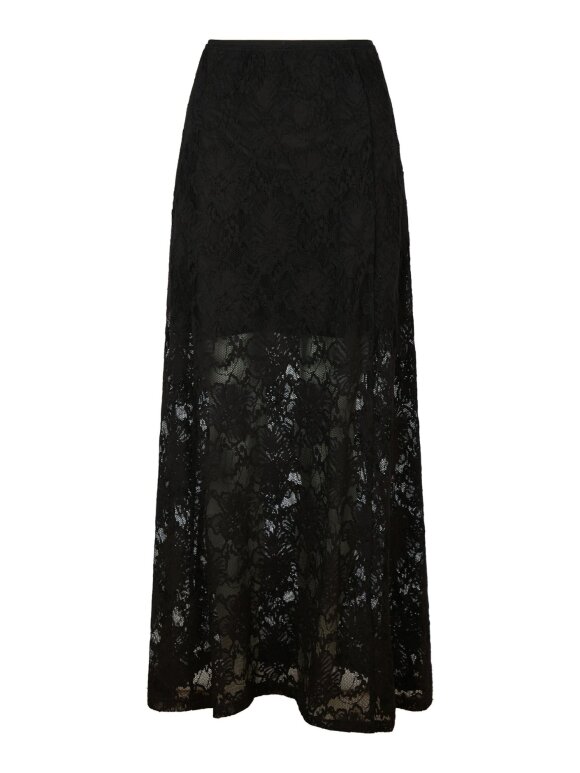 Neo Noir - Emmie Lace Skirt Black