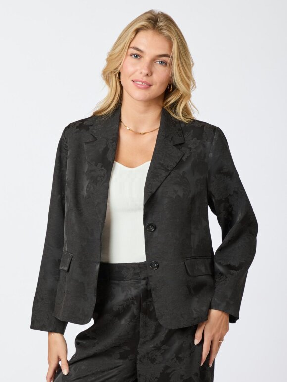 Neo Noir - Renia Jacquard Blazer black