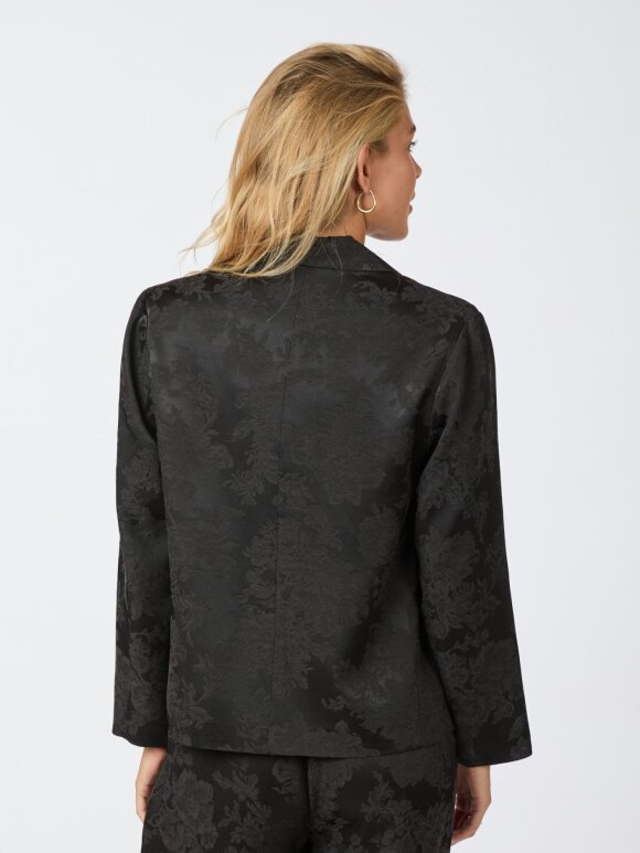 Neo Noir - Renia Jacquard Blazer black