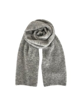 Black Colour - BCGinger Stretchy Scarf grey