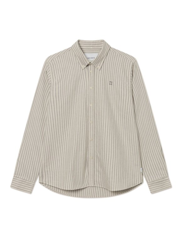 Les Deux - Konrad stripe Oxford Shirt