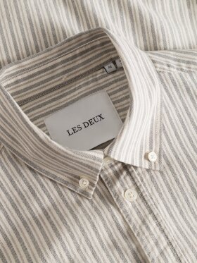 Les Deux - Konrad stripe Oxford Shirt