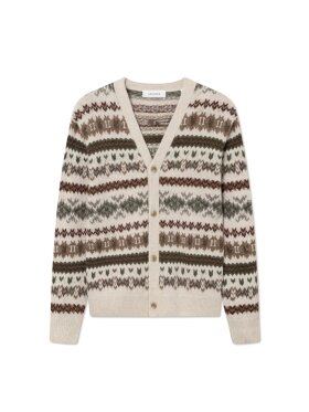 Les Deux - Hordur Fair isle Cardigan