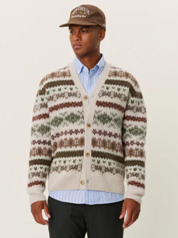 Les Deux - Hordur Fair isle Cardigan