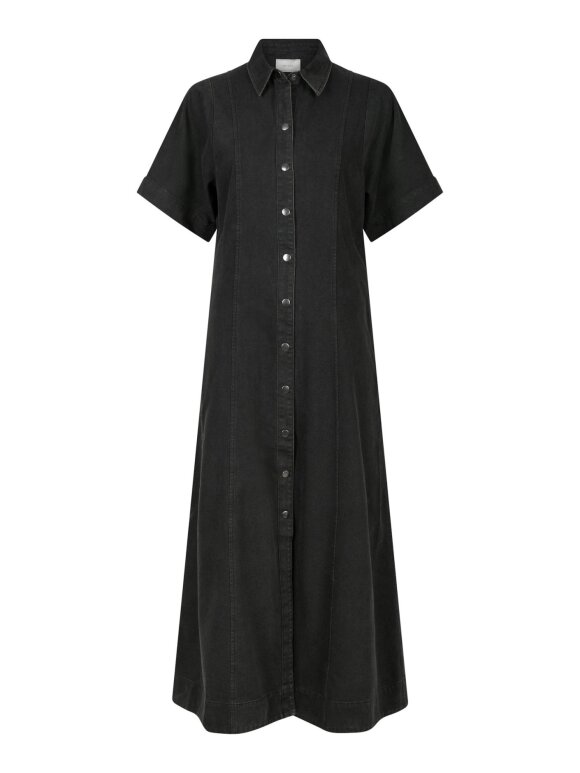 Neo Noir - Balli Denim Dress Black