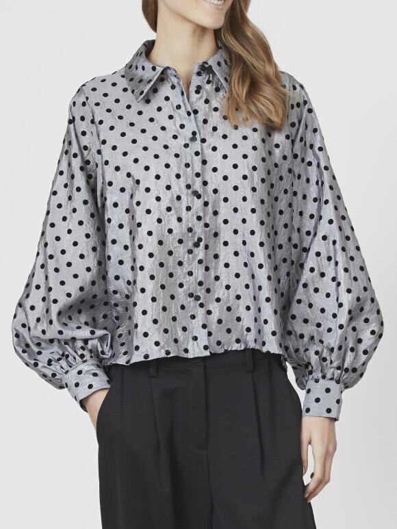 Love & Divine - Love1206-1 Shirt Silver dot