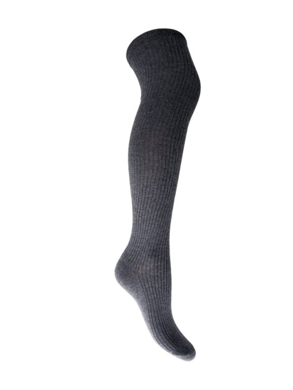 Black Colour - BCMalika Kneehigh rib Sock