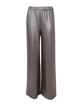 Black Colour - BCGlamy pants Gun metal