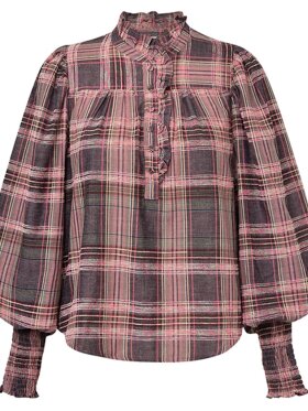 Gossia - MijaGO Blouse Pink Check Mix