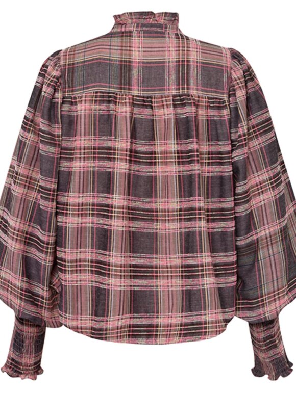 Gossia - MijaGO Blouse Pink Check Mix