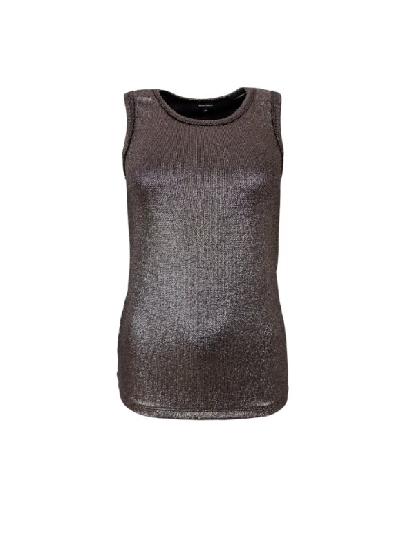 Black Colour - BCGlamy Tank Top Gunmetal