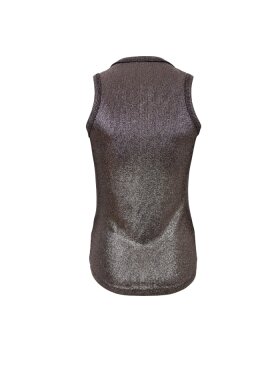 Black Colour - BCGlamy Tank Top Gunmetal