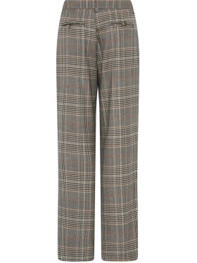 La Rouge - Luna Check Pant Brown Checks