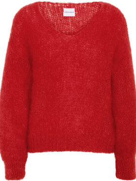 Americandreams - Milana LS Mohair Knit red