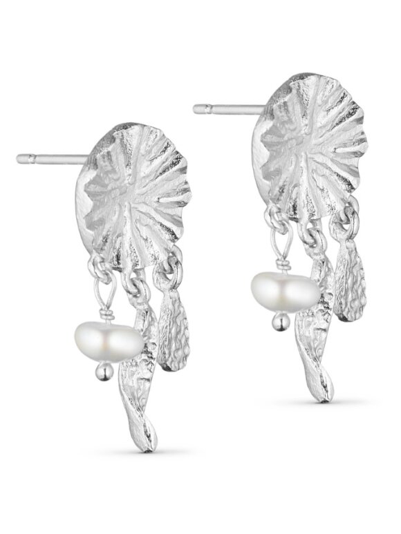 Pure By Nat - Florence earring sølvbelagt