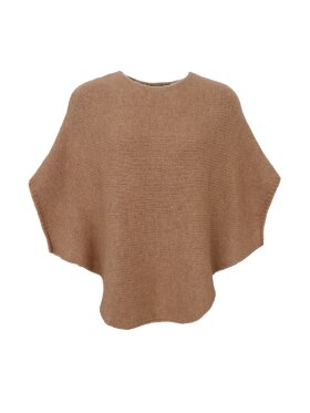 Black Colour - BCPella Boucle Poncho Latte