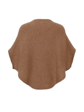 Black Colour - BCPella Boucle Poncho Latte