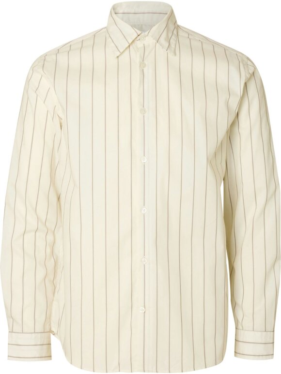 Selected - SLHRegriley Stripe LS Shirt