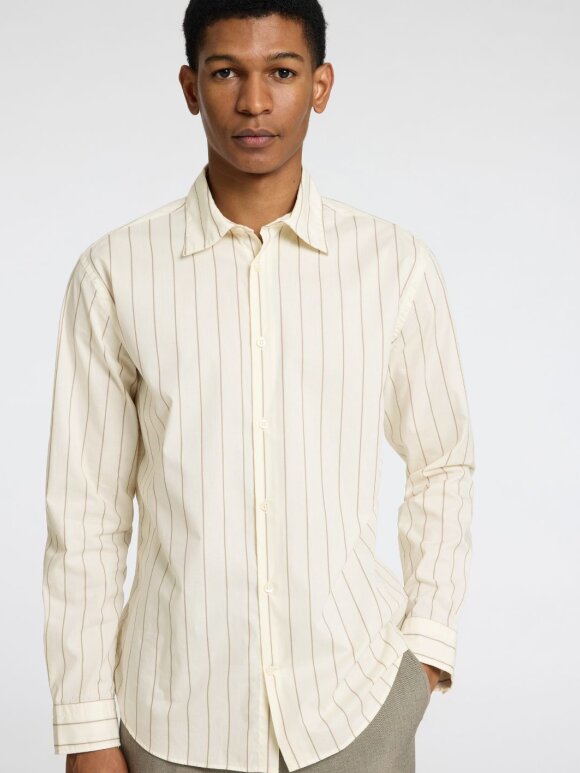 Selected - SLHRegriley Stripe LS Shirt