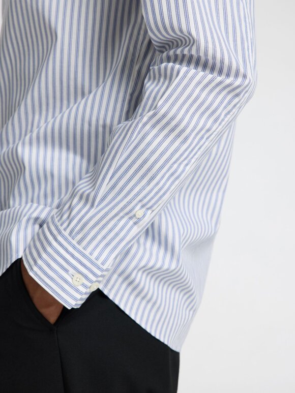 Selected - SLHRegriley Stripe LS Shirt