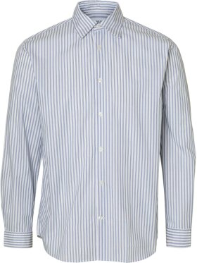 Selected - SLHRegriley Stripe LS Shirt