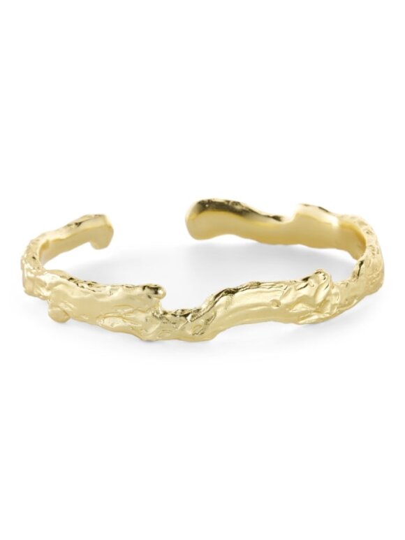 Pure By Nat - Vela Bangle Bracelat Guld