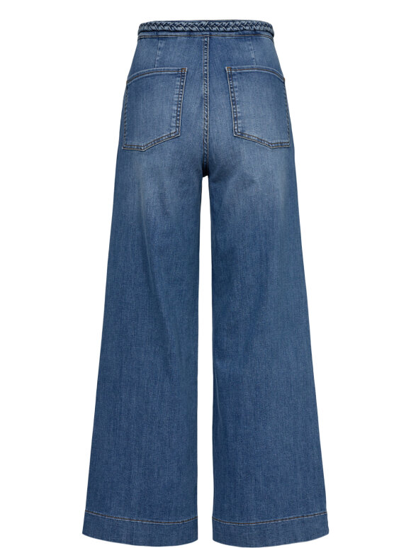 Numph - NUParis Cropped jeans l. Blue