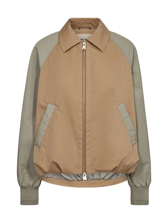 Mos Mosh - MMTaura Bomber Jacket Sesame