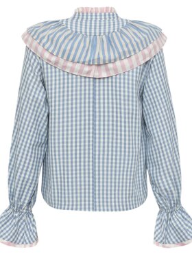 Gossia - JoelleGO Shirt Blue/pink Mix