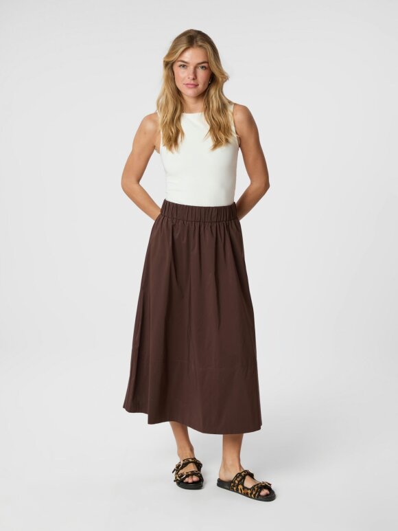 Neo Noir - Vara Poplin Skirt