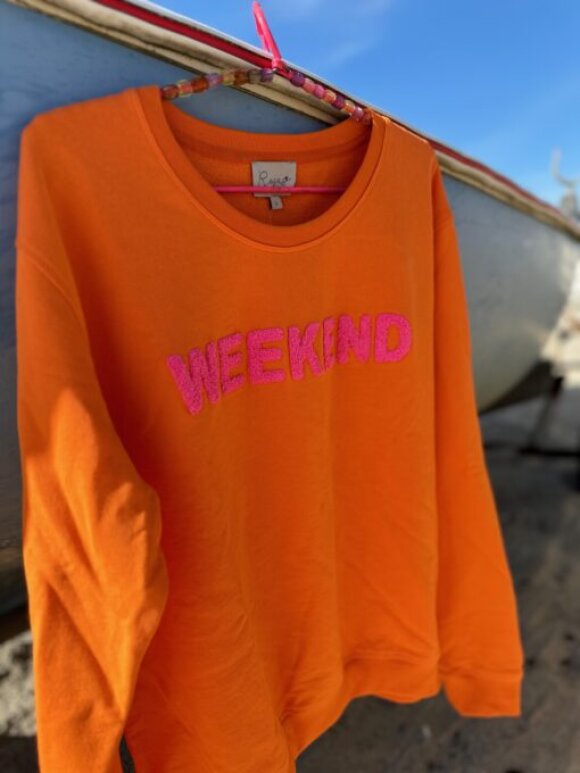 Lulus Love - Sweat Weekend Pink/Orange