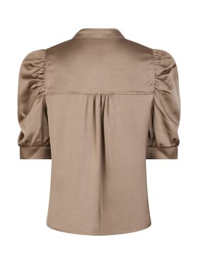 Neo Noir - Roella Heavy Sateen Blouse