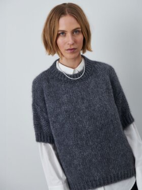 La Rouge - Sally Knit Grey Melange