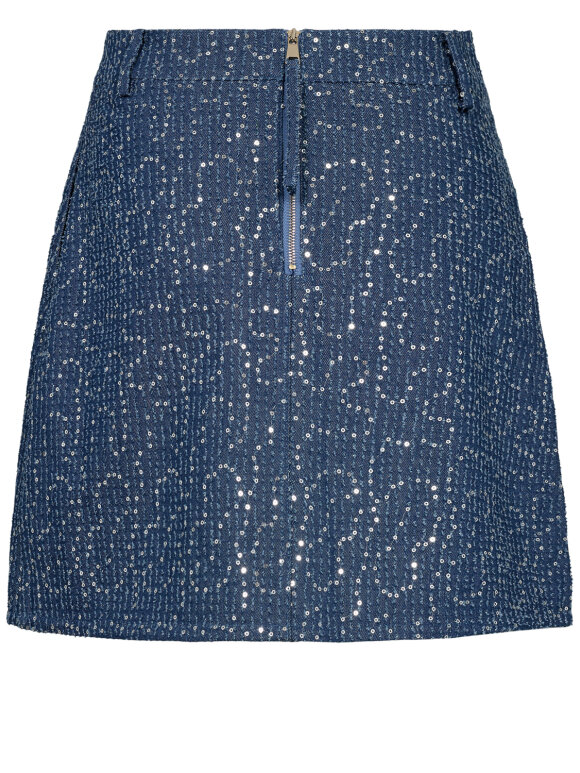 Numph - NUJourney skirt Medium blue