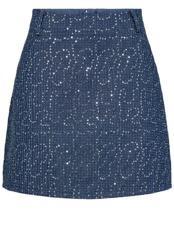 Numph - NUJourney skirt Medium blue