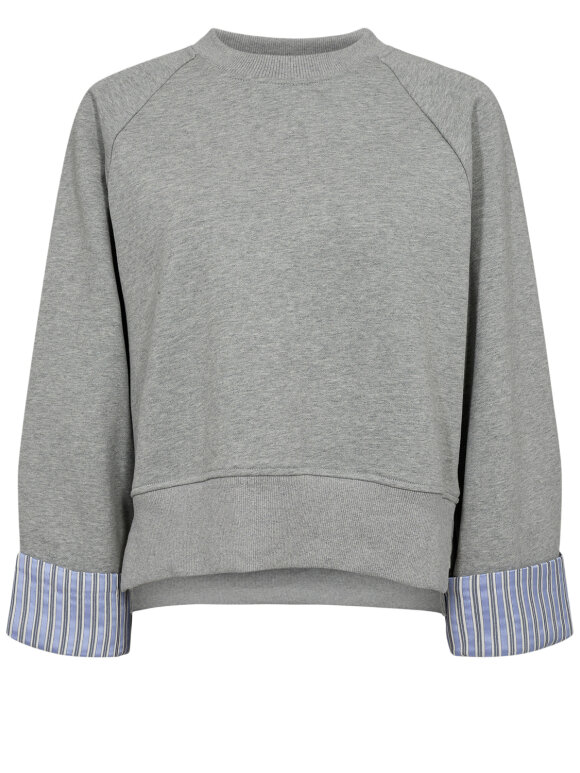 Numph - NUZari Sweat Grey Morn