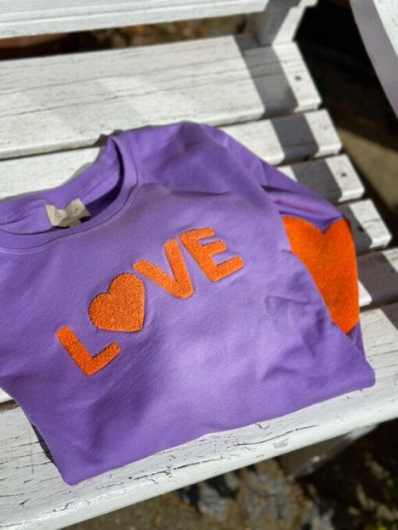 Lulus Love - Sweatshirt Love Lavender/Orang