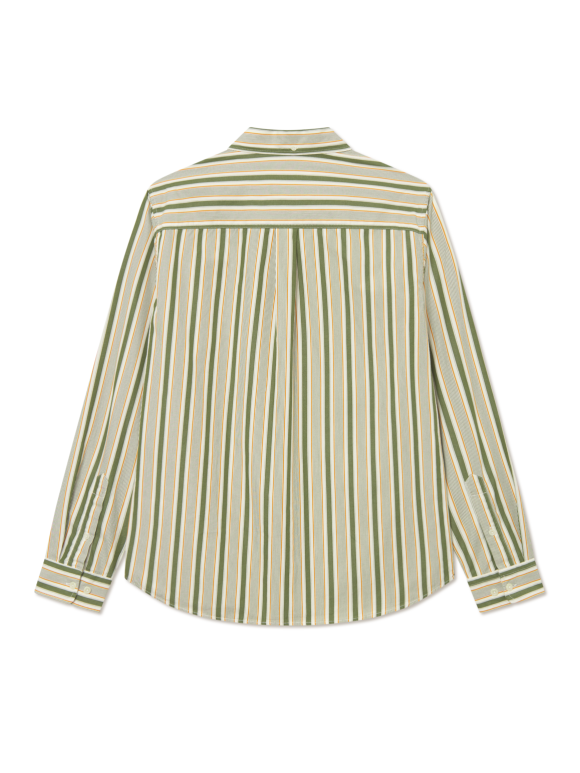 Les Deux - Kent Stripe Peached Poplin Shi