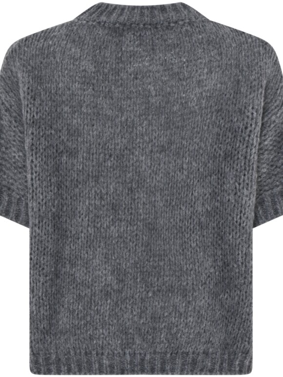 La Rouge - Sally Knit Grey Melange