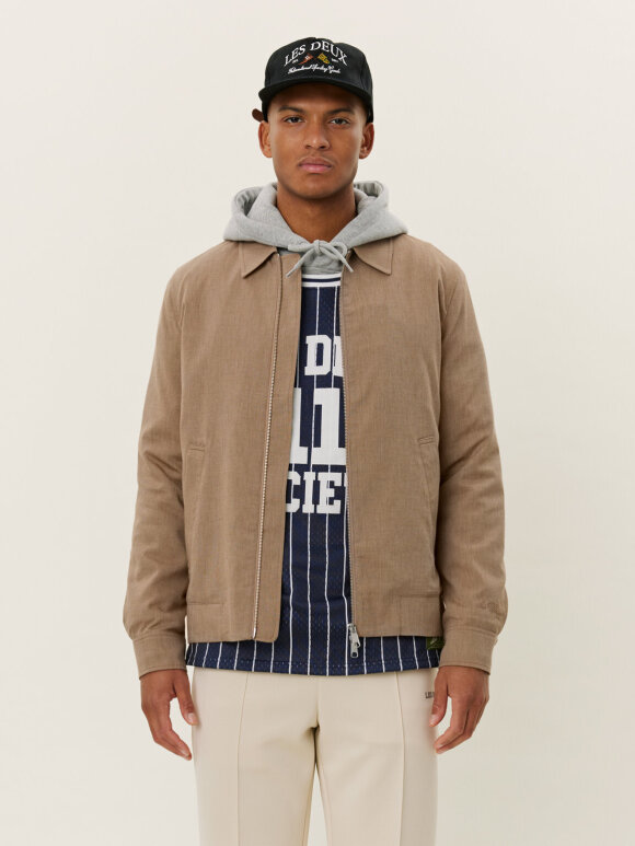 Les Deux - Como Slub Coach Bomber Jacket