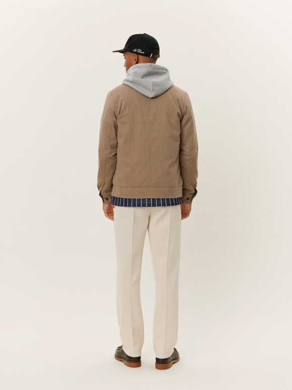 Les Deux - Como Slub Coach Bomber Jacket