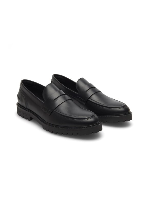 Les Deux - Thactcher Leather Penny Loafer